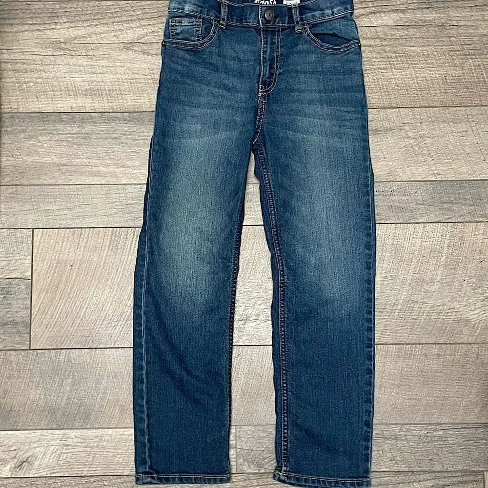 NEW! Oshkosh Boys Straight Leg Jeans. Size 8A Regular.